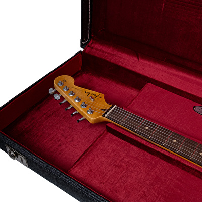 Fender Custom Shop Custom Deluxe Stratocaster HSS Relic 3 Ton Sunburst Elektro Gitar